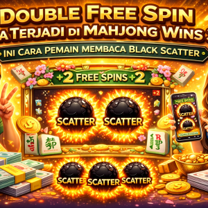 Double Free Spin Bisa Terjadi di Mahjong Wins 3? Ini Cara Pemain Membaca Black Scatter