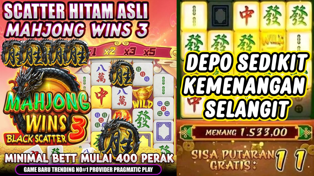 Raih Jackpot Maxwin di Mahjong Ways Tanpa Modal Besar Cukup Bermodal Rebate!