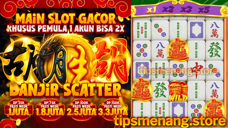 Modal Receh Jadi Jutawan! Trik Rahasia Mahjong 5 Dragons 5GGaming yang Bikin Saldo Meluap!