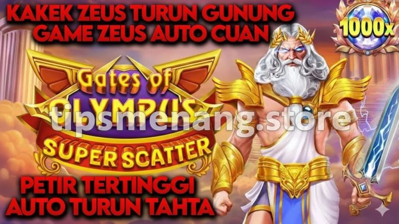 Bikin Kaget! Trik Rahasia Petir Merah x500 di Super Scatter Gates of Olympus Terbongkar!